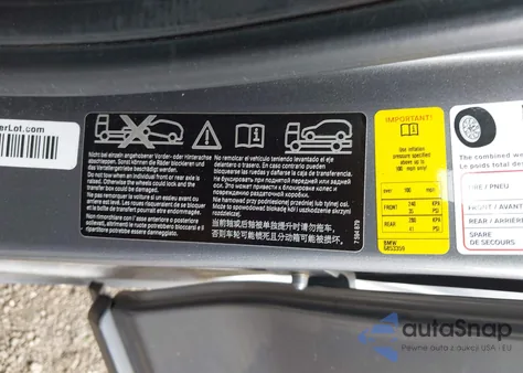 2013 BMW X3 xDrive28I z USA, uszkodzony, nr VIN 5UXWX9C51D0D06892